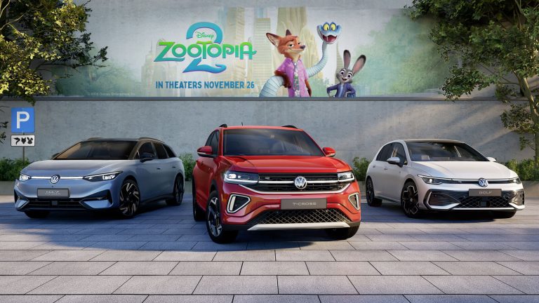 Volkswagen e Disney: uma colaboração eletrizante para Zootopia 2