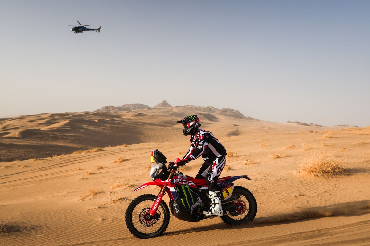 Dakar 2026: a incrível reviravolta para Brabec por apenas dois segundos.