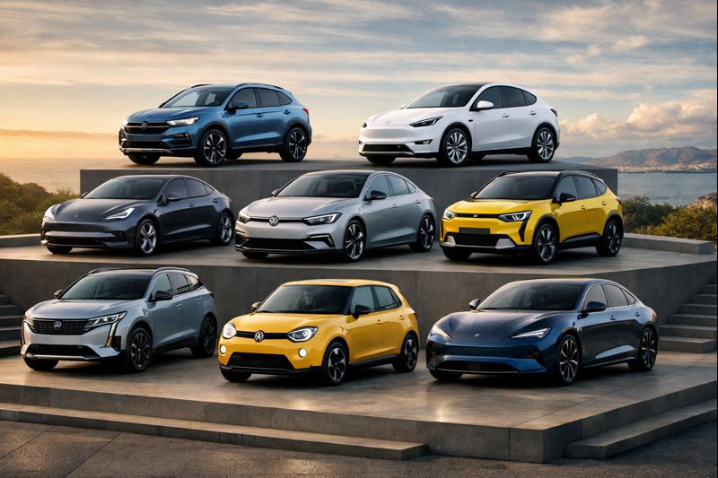 Melhor carro elétrico 2026: Nossa seleção (por perfis) + O verdadeiro guia…