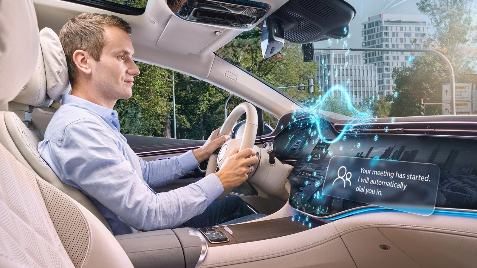A Bosch reinventa o cockpit automotivo: quando a IA transforma o tempo de direção em produtividade.