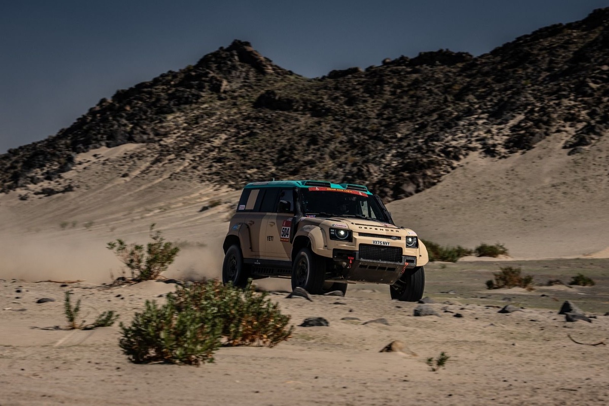 O Defender da Land Rover: um retorno estratégico ao Dakar