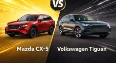 Mazda CX-5 et Volkswagen Tiguan