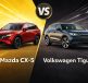 Mazda CX-5 et Volkswagen Tiguan