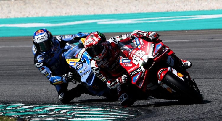 Ducati domina as primeiras simulações de sprint em Sepang