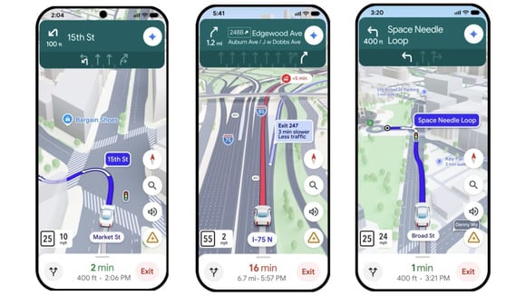 Google Maps revoluciona a navegação com novo design