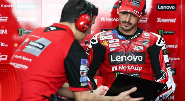 Bagnaia frente à realidade: um despertar difícil após a euforia do inverno