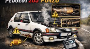 Code P0420 sur Peugeot 205