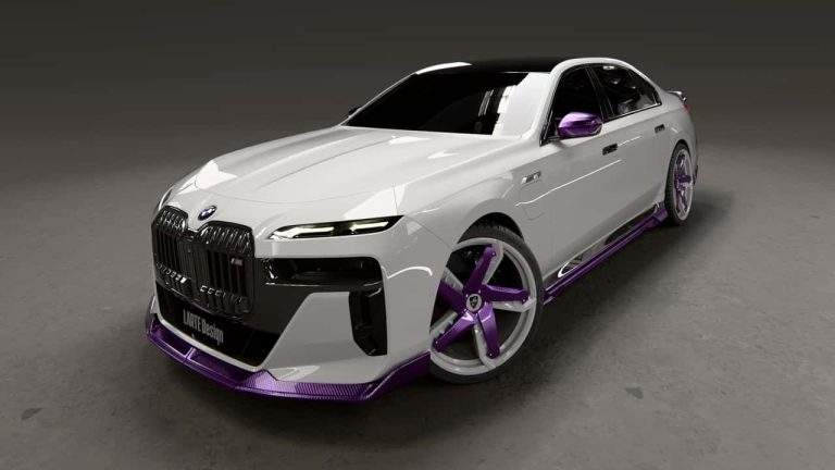 Larte Design transforma BMW Série 7 em arte sobre rodas