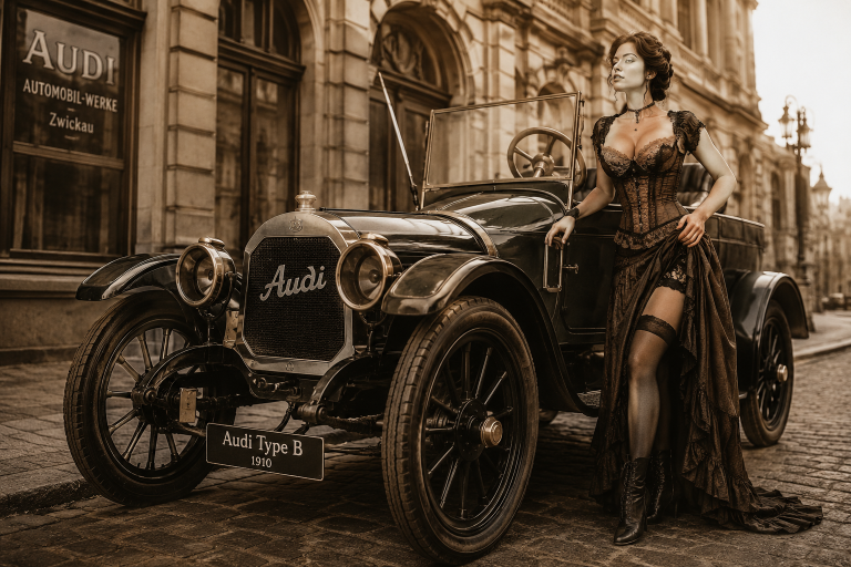 Audi Type B: O precursor esquecido que deu início à história da marca