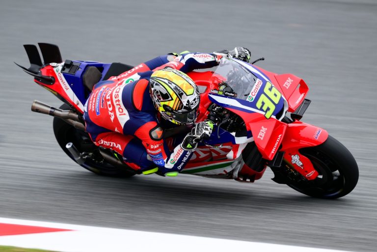 MotoGP: Joan Mir luta contra dor e Honda instável na Catalunha