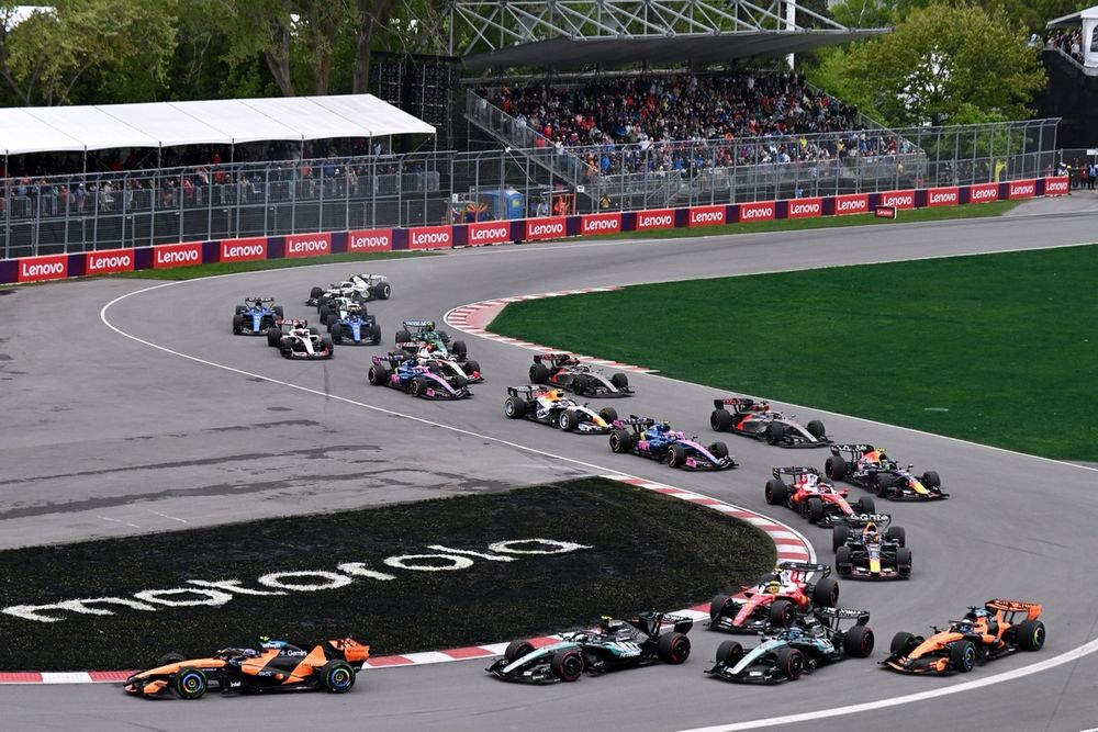 McLaren erra a mão com pneus de chuva e vê chance de vitória escapar no Canadá