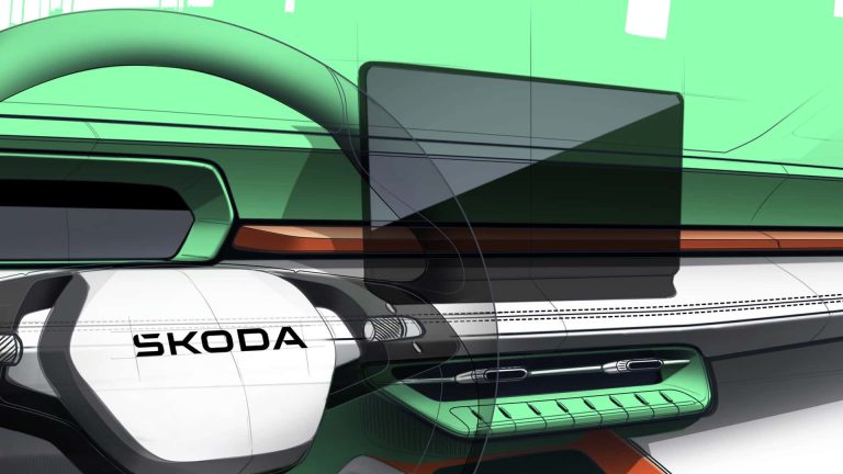 Skoda Epiq: interior minimalista foi pensado para o dia a dia na cidade