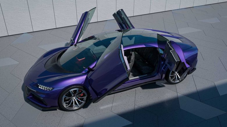 Kosmera Star Razer: Hipercarro chinês promete mais de 3.000 cv e 550 km/h
