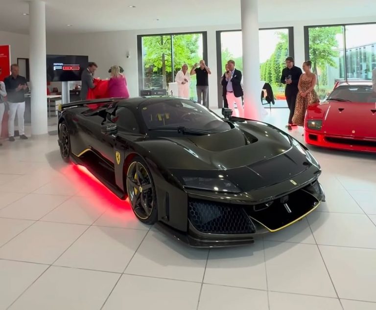 Ferrari F80 europeia surge com pintura exclusiva que desafia o preto